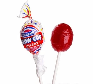 15 PIECE BULK CHARMS CHERRY BLOW POPS CANDY LOLLIPOPS PARTY FAVORS GOODY BAGS - Picture 1 of 1