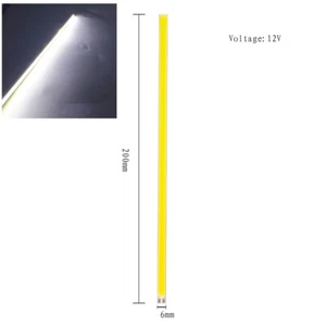 200*6mm Led Cob Light 6w Dc 12v Module Matrix White Bulb Full Chip Board Lights - Picture 1 of 11