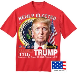 CAMISETA GRAN PRESIDENTE DONALD TRUMP PRESIDENTE. APOYAMOS A TRUMP. HECHO EN USA. - Imagen 1 de 2