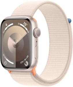 Apple Watch Series 9 41mm GPS Starlight w/ Starlight Sport Loop - Zdjęcie 1 z 3