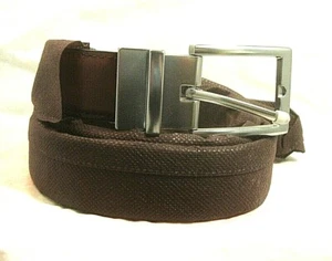 Lavemi Mens Belt Reversible 100% Italian Leather Trim to Fit 38”~ 42” - Picture 1 of 3