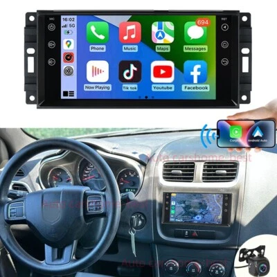 7'' Android 13 For 2011 2012 13 2014 Dodge Avenger Car Stereo Radio GPS Carplay Foto 1 de 4