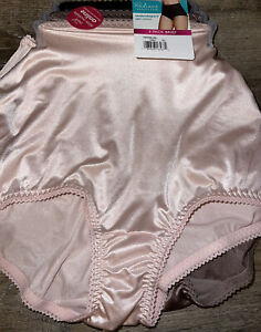 Vanity Fair Radiant ~ Womens Brief Underwear Panties 3-Pair Nylon (B) ~ 3XL/10