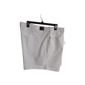 Women's Gloria Vanderbilt Amanda Denim Shorts Flex Stretch White Size: 22W $52 - Picture 1 of 2