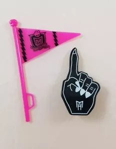 New Monster High Doll Ghoul Spirit Student Disembody Council Flag Finger - Picture 1 of 2