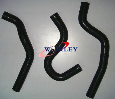 MANGUERA RADIADOR SILICONA HONDA CR80R 1998-2002 CR85 CR85R/EXPERT 03-08 NEGRA Foto 1 de 4