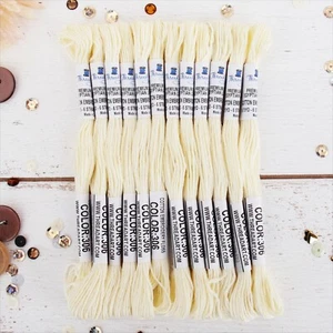 Box of 12 Premium Cotton Embroidery Floss in 50 Colors - Hand Embroidery Thread - Picture 1 of 104