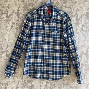 Herren S.Oliver Sweeney schmales Shirt groß lässig langarm Madras kariert preppy - Bild 1 von 14