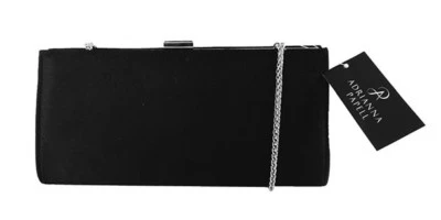 Bolso de Mano ADRIANNA PAPELL "STACEE" Negro Satinado Precio de venta sugerido por el fabricante $70.00 Foto 1 de 4