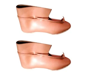 Medieval Leather lace boots pair Brown leather lace boot footwear pair new - Picture 1 of 12