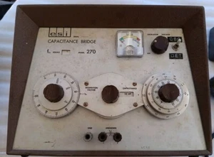ESI Capacitance Bridge Model 270 Serial# 25323 Ex USAF-UNTESTED - Picture 1 of 8