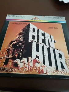 Ben-Hur Laserdisc Movie Stereo Extended Play Untested - Picture 1 of 3