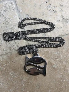 ~ James Avery .925 Sterlingsilber Fisch Fische Halskette Anhänger oder Charm ~ Sternzeichen - Bild 1 von 12