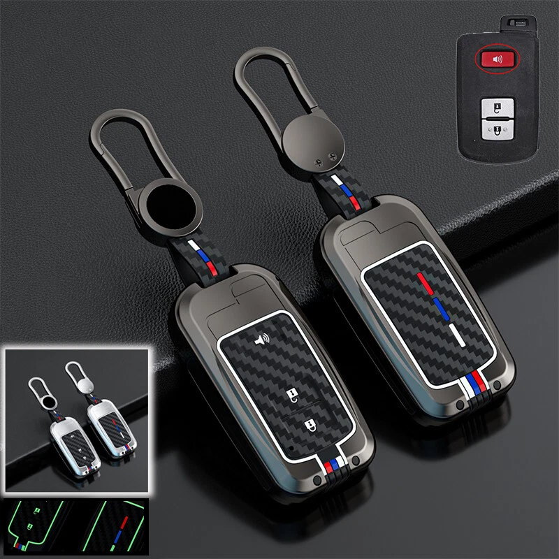 Zinc Alloy Car Key Case Cover For Toyota 4Runner Tacoma Rav4 Prius Highlander Foto 1 de 4