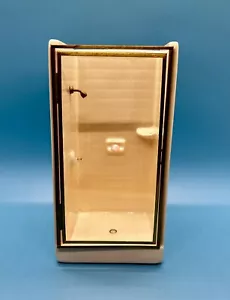 Nueva ducha para casa de muñecas Dragonfly International de 3 lados con puerta de vidrio T6032 NOS - Imagen 1 de 8