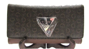 Original Guess Geldbörse "Evanston" Envelope in Natur - Bild 1 von 3