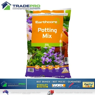 Potting Mix 25L Organic Plants Pot Tub Garden Plant Fruit Flower Soil Fertiliser - image 1 of 4