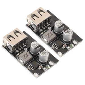 2 Stück Schnell Lademodul Spannung Step Down Board Profi Gleichstrom Wandler - Bild 1 von 12