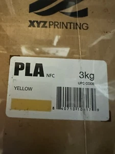 XYZ PLA Printing Filament For da Vinci 3D Yellow Printer Refill 3K 1.75mm - Photo 1/2