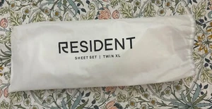 NUOVO RESIDENT Set lenzuola TWIN XL bianco federa piatta - Foto 1 di 2