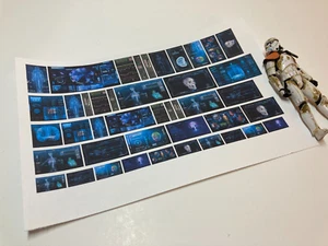 PEGATINA DE DIORAMA MÉDICO DE CIENCIA FICCIÓN PERSONALIZADA para figura de 3,75"" de STAR WARS *SIN CORTAR* (H29) - Imagen 1 de 1
