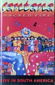 SANTANA Sacred Fire: Santana Live In South America VERY RARE SAUDI CASSETTE 1993 - Picture 1 of 7