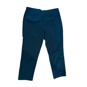 Tahari Men’s Slim Fit Dress Pants Navy Blue Flat Front Trousers 38x30 - Picture 1 of 3