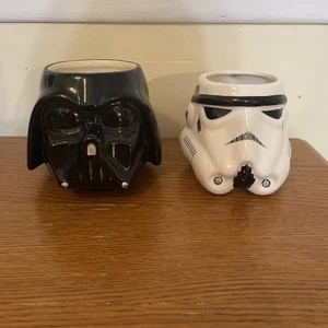 Juego de tazas de café de cerámica Star Wars Darth Vader & Storm Trooper 2012 -SH24 - Imagen 1 de 9