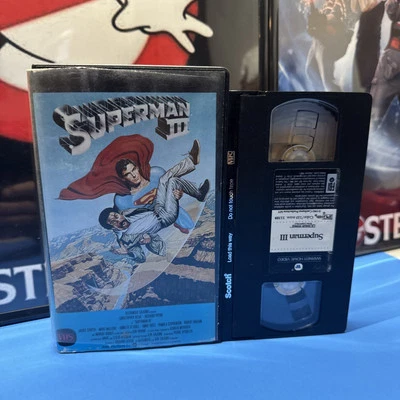 1983 Superman lll VHS ( TESTED ) Foto 1 de 4