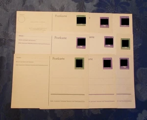 Deutsches Reich 1933-45 Sammlung Postkarten mit Hitler-Frankatur ungebraucht 1 - Picture 1 of 1