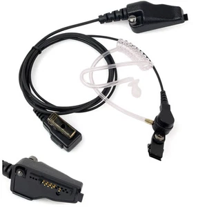 Covert Acoustic Tube Headset/Earpiece Kenwood Radio NX210/NX410/NX411 -US STOCK - Zdjęcie 1 z 7