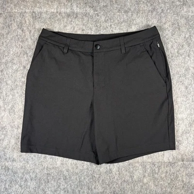 Lululemon ABC Classic Fit Shorts Men's 31x7 Black Golf Stretch Athleisure Chino - Image 1 of 4