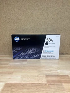 Kaseta z czarnym tonerem HP 58A (CF258A) nowa i zapieczętowana - Zdjęcie 1 z 4