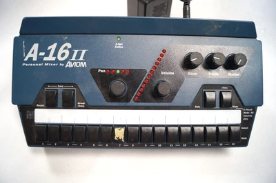 Aviom A-16II Personal Monitor Mixer PSU In-Ear Mixing w Power Cord WORKING D112 - Image 1 of 4