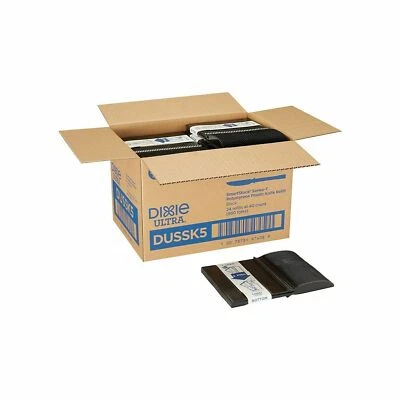 Dixie Ultra SmartStock Series-T Polystyrene Knife Set Black 960 Knives
