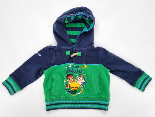 SACAI Calda felpa con cappuccio felpa blusa per ragazzi di Disney taglia 80 86 (12 18 M)