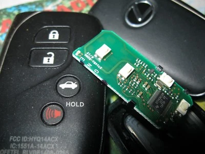 1 OEM 4 Lexus LS460 бесключевой дистанционный передатчик брелок 89904-50K80 HYQ14ACX РАЗБЛОКИРОВАННЫЙ - Изображение 1 из 4