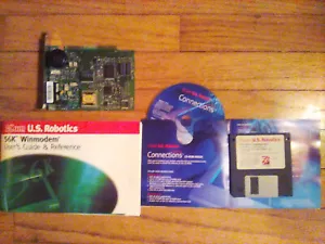 3com US ROBOTICS 56k internal WINMODEM v.90 PCI (1998) - Picture 1 of 3