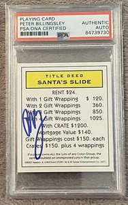 Peter Billingsley signed Autogramm Monopoly Stück " Christmas Story" W Psa Coa - Bild 1 von 2
