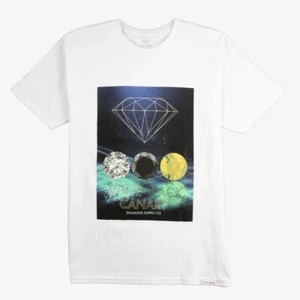 Brand New Mens Diamond Supply Co. Stone T-shirt White - Picture 1 of 1