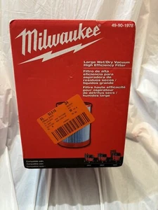 Milwaukee 49-90-1978 Large Wet/Dry Vacuum High Efficiency Filter - Picture 1 of 5