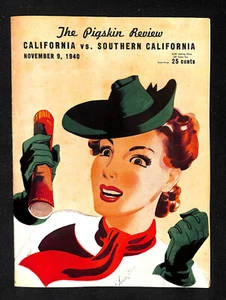 1940 USC v Cal Football Program 11/9 LA Coliseum 90725b19 - Picture 1 of 5