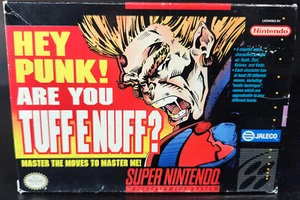 Hey Punk Are You Tuff E Nuff | Super Nintendo | SNES | Box | Original | OEM - Bild 1 von 22
