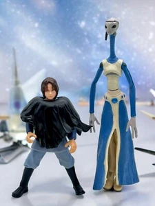 2002 Hasbro Star Wars AOTC #25 Taun We Boba Fett Actionfigur Kamino Cloner - Bild 1 von 7