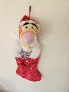 Gemmy & Disney’s Tigger 3D Plüsch Weihnachtsstrumpf mit Etikett - Bild 1 von 5