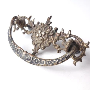 Drawer Pulls Antique Floral Vine Filigree Victorian Ornate Hardware Fancy - Picture 1 of 7