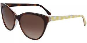 Draper James Women's Tortoise Cat Eye Sunglasses w/ Gradient Lens - DJ7018 215 - Picture 1 of 4
