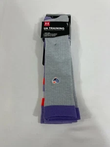 2-Pair Under Armour UA Training Girls Knee High Socks Size 13.K-4Y $15 - Picture 1 of 2