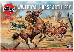 Figuras modelo de plástico Airfix 48 Primera Guerra Mundial Royal Horse Artillery escala 1:76 A00731V - Imagen 1 de 1