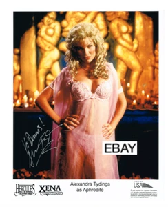ALEXANDRA TYDINGS HERCULES THE LEGENDARY JOURNEYS SIGNED MOVIE PHOTO REPRO - Picture 1 of 1